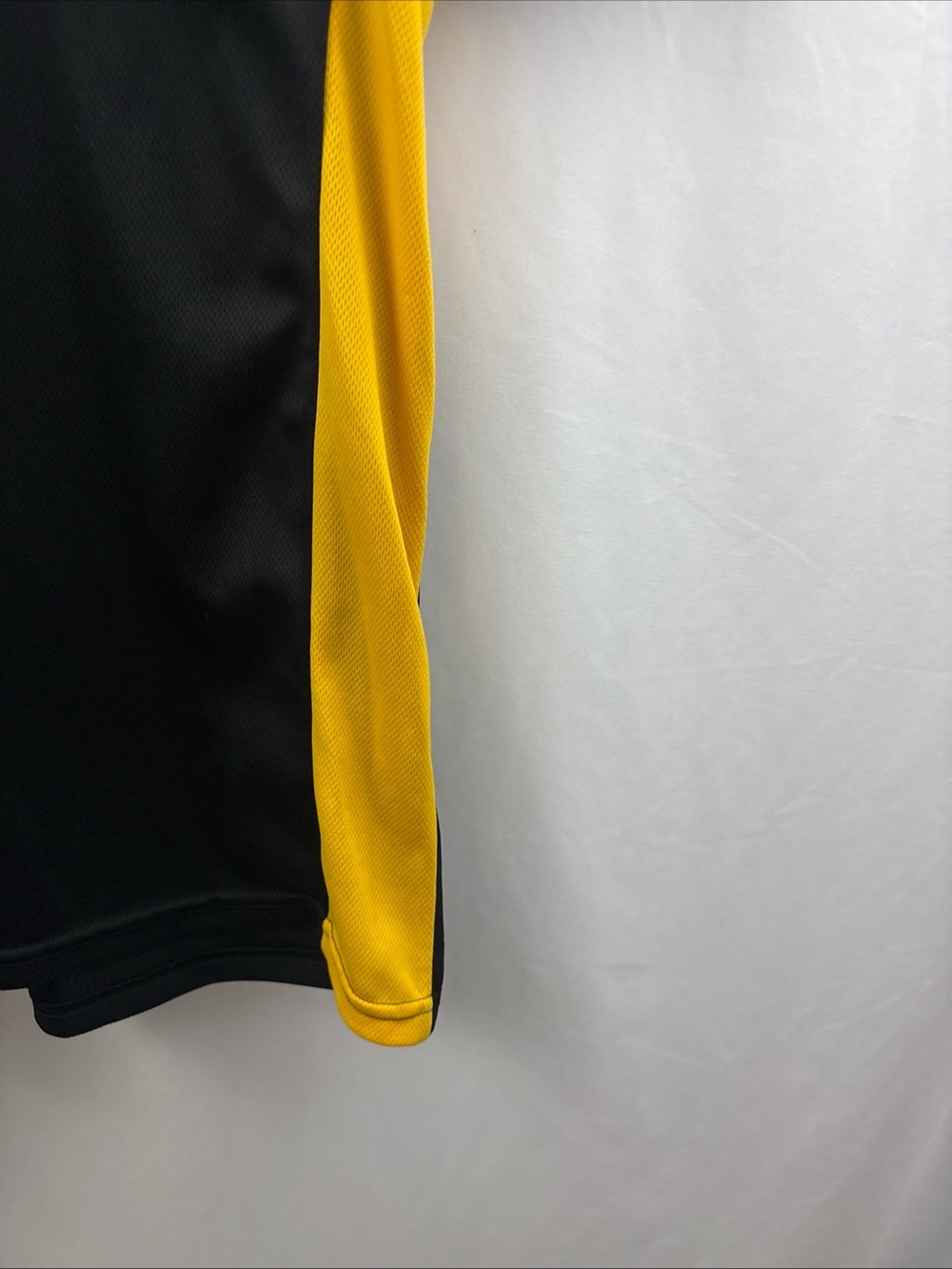 U.S. Army Logo Black Yellow Colorblock Polo Shirt Mens XL Military - Picture 7 of 7